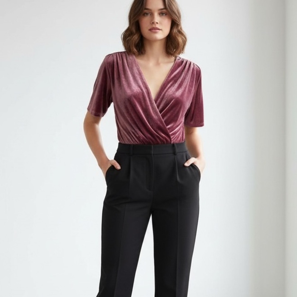 000 BDYST: Another story velvet bodysuit size M